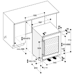 Gaggenau RW404261 34瓶 嵌入式底層雙溫區酒櫃